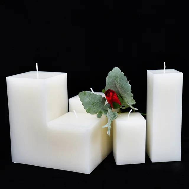 Filling square pillar candle