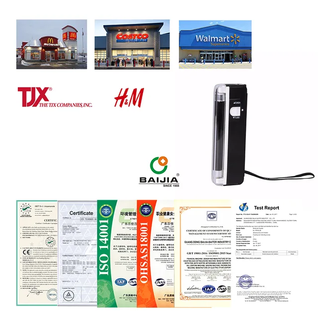 Portable Mini Banknote Detector BJ-88A