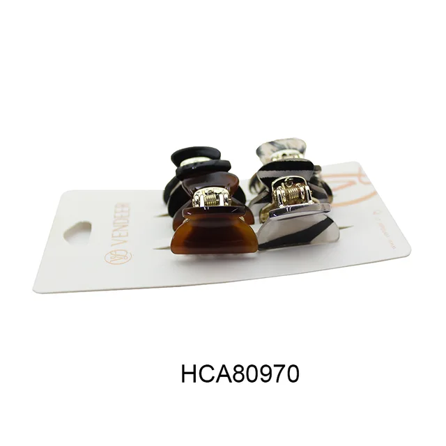 Acrylic hair claw