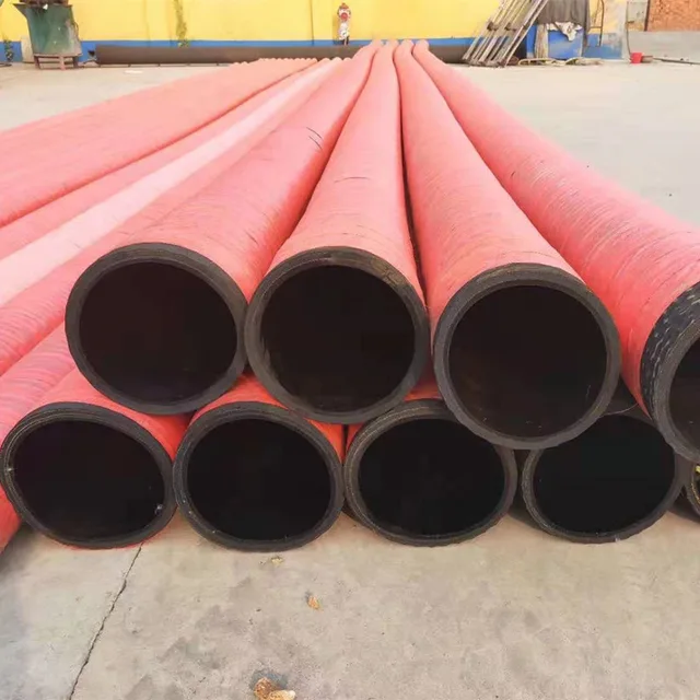 Wanflex 10 Meter Length Flexible 8" Rubber Water Suction And Discharge Hose