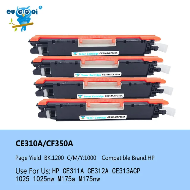 Euccoi color toner cartridge