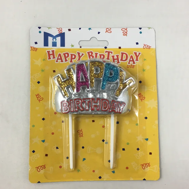Letter candles