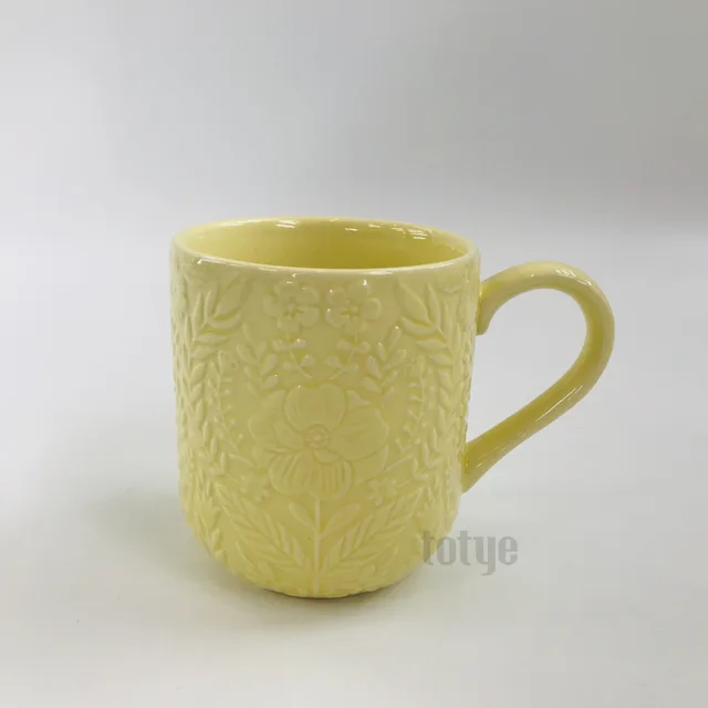Stoneware color glaze mug