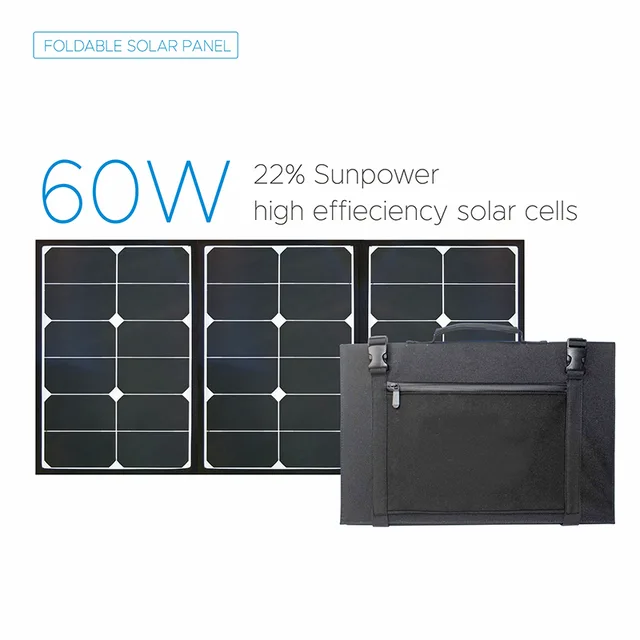 60w Foldable Solar Panel