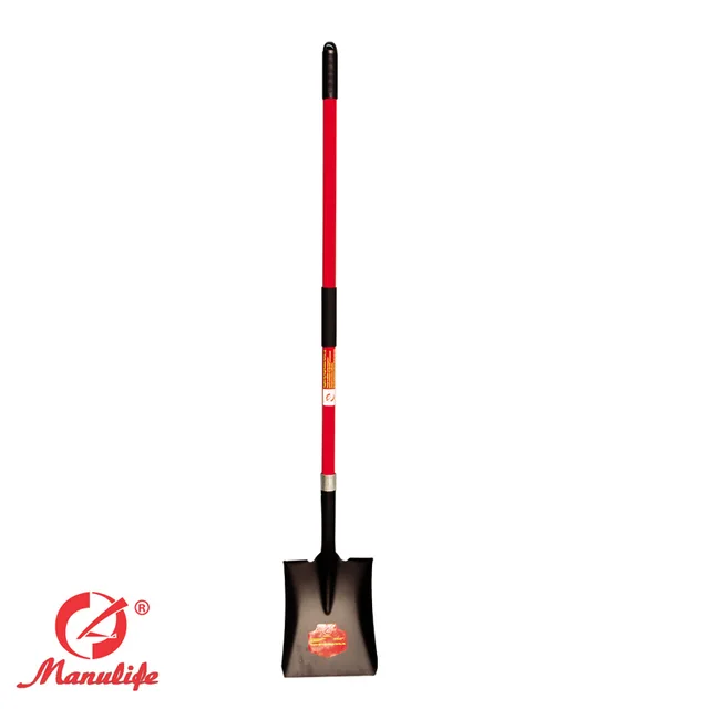 Fiberglass handle shovel