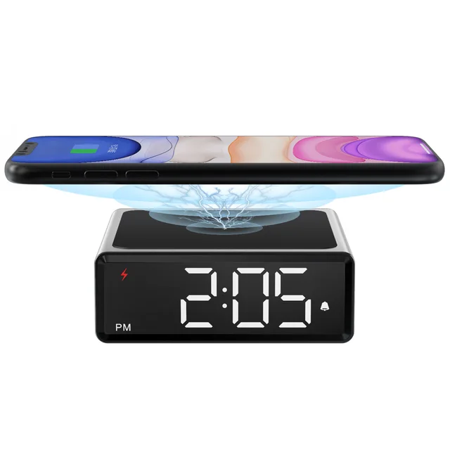 Wireless charging clock