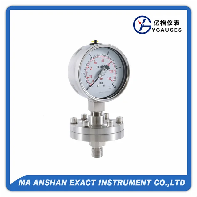 Diaphragm pressure gauge-chemical pressure gauge-petro manometer