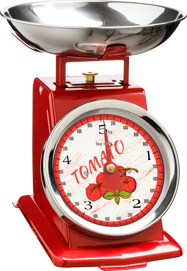 Mechanical kitchen scale