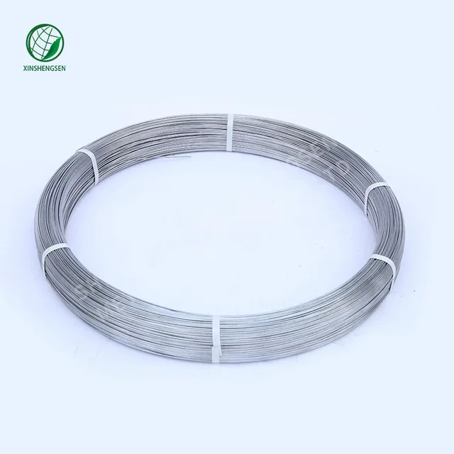 Galvanized Oval Steel Wire 17/15 For Fencing