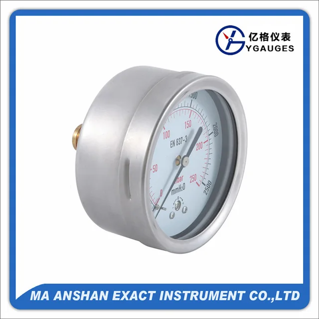 Capsule gauge-mbar manometer-low pressure gauge