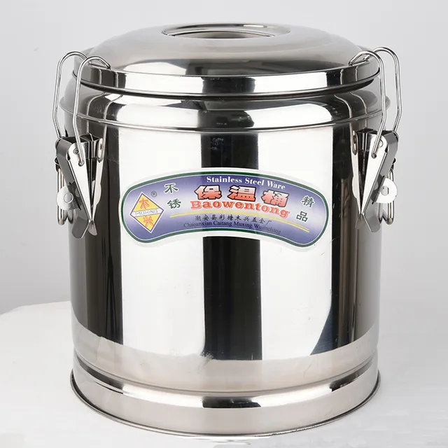 Stainless steel keep warmth barrel