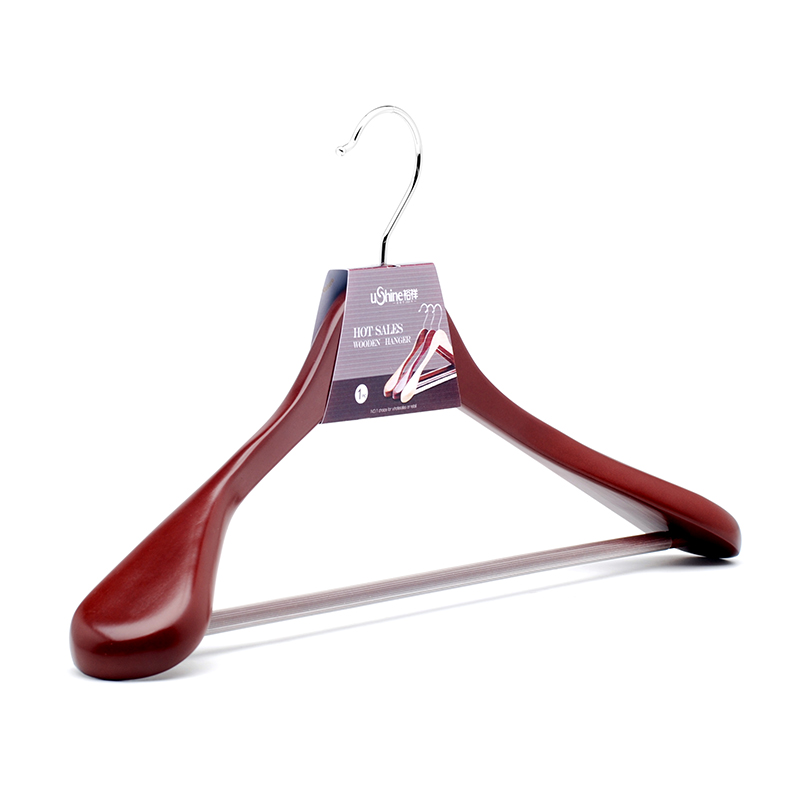 Wood hangers for suit