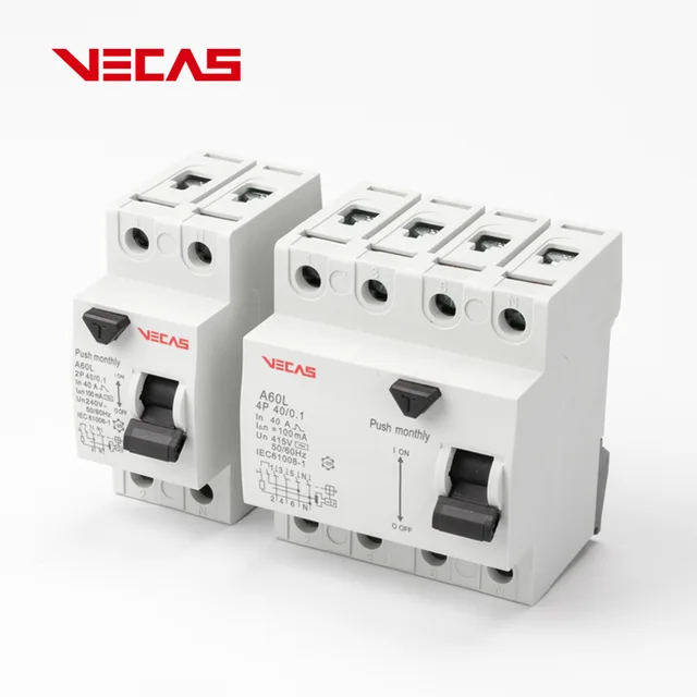 RCCB Residual Current Circuit Breaker A60L VECAS