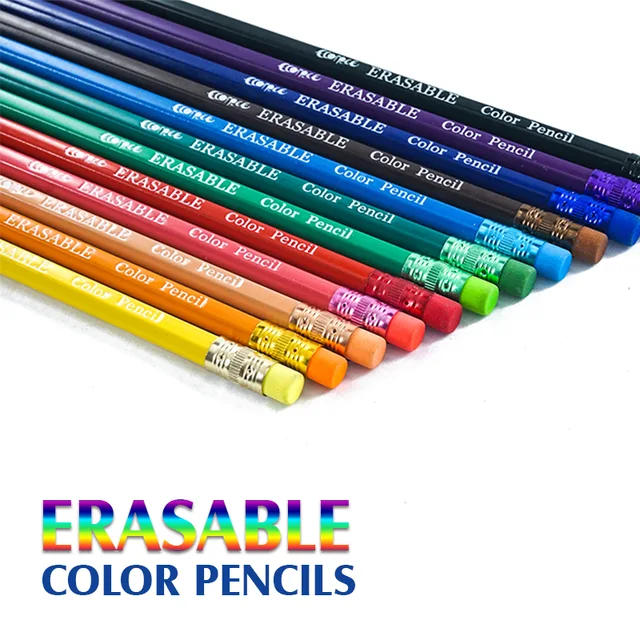 Erasable Color pencil, colour pencils