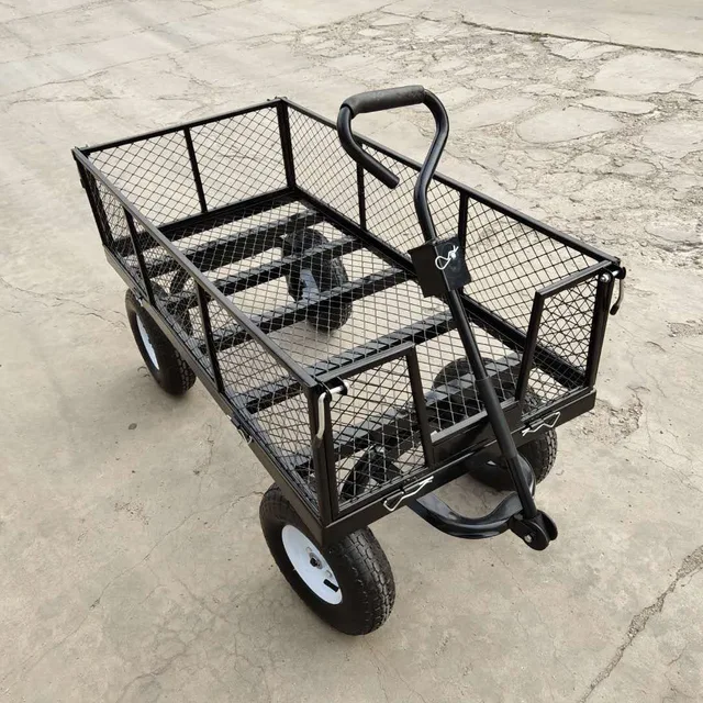 1200 lb steel mesh cart