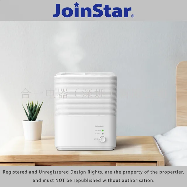 Warm mist humidifier