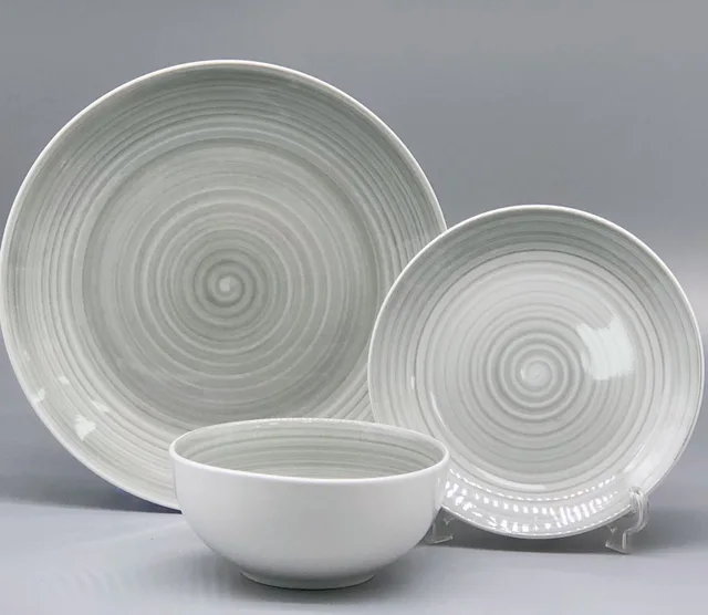 Porcelain dinner set