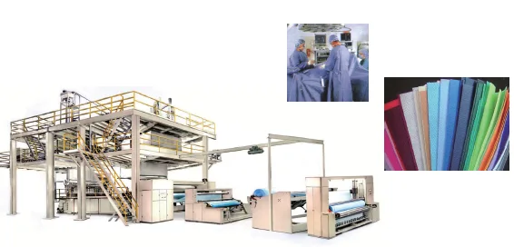 PP spunbond non-woven fabric production line