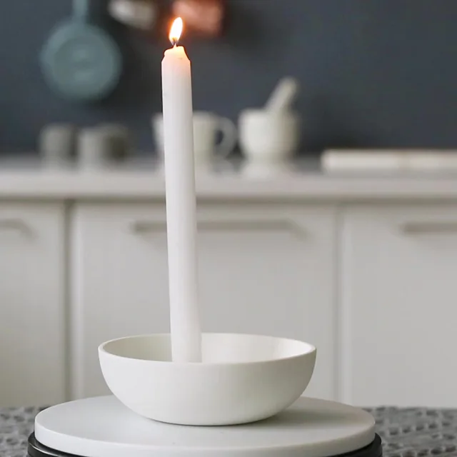 Ceramic candle holder