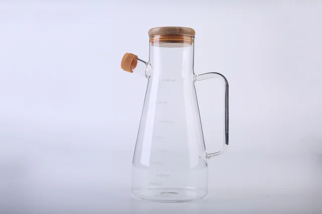 Glass cruet/oil pot