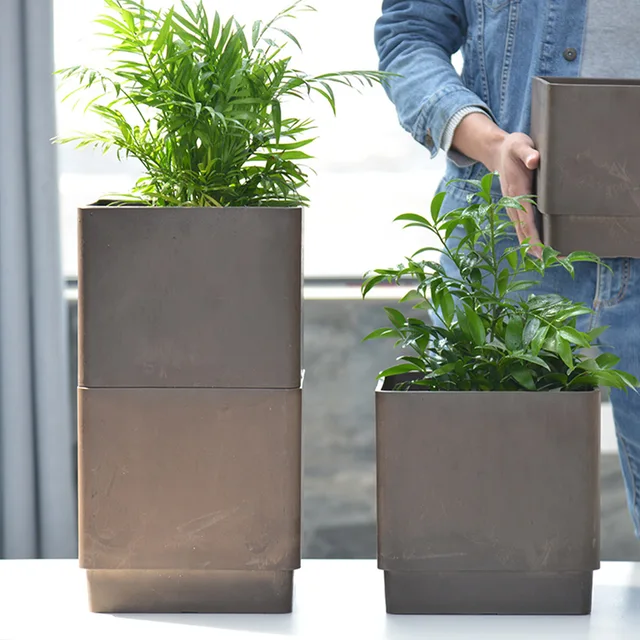 Flower pots for the rapid assembly of garden view-16UF