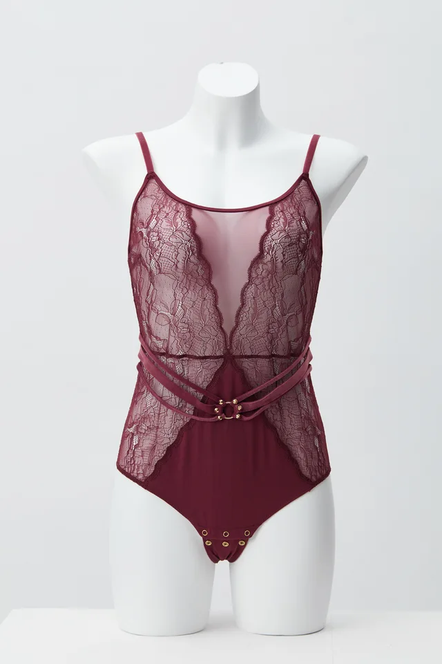 Lace bodysuit-PXT19-027