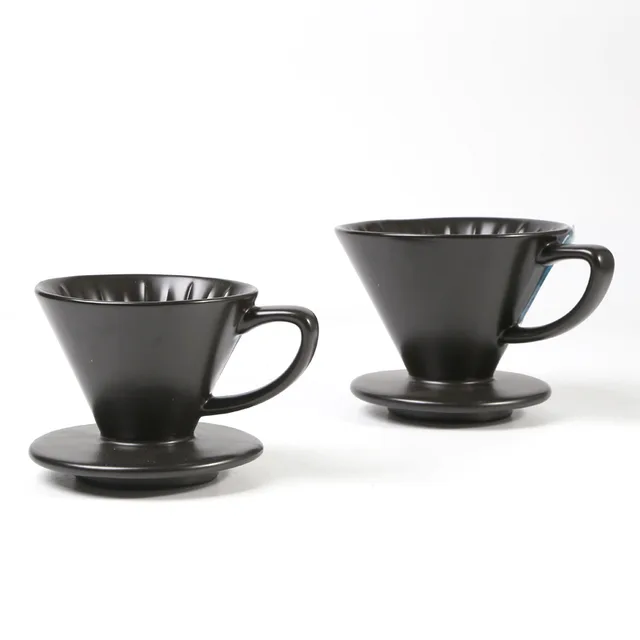 Coffee filter, matte glaze