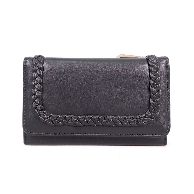 Black PU wallet