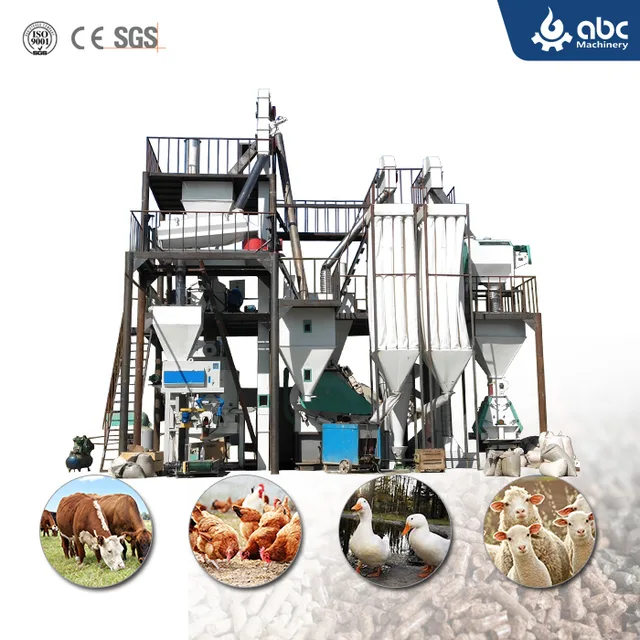 Poultry Feed Manufacturing Machine, Making Cattle Feed, Chicken Feed , Pig Feed Pellets