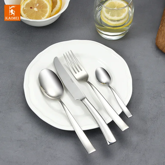 High Quality Stainless Steel Cutlery Set Stainless Steel Flatware Tableware Wholesale For Restaurant Hotel