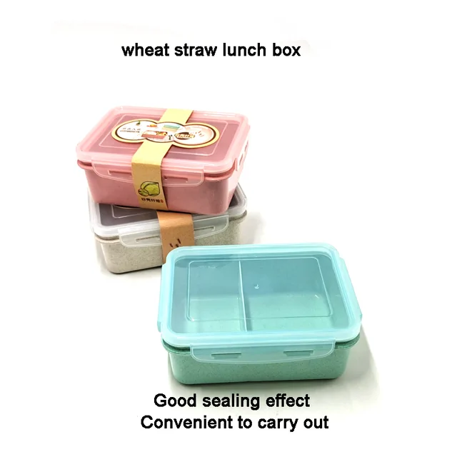Wheat straw lunch box