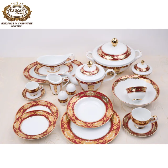 Bone china dinner set