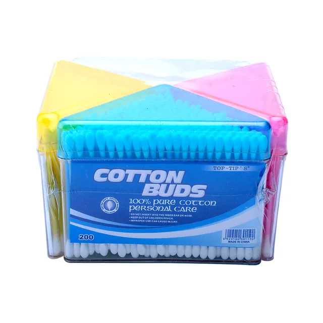 #1 A Plastic cotton buds in PS box