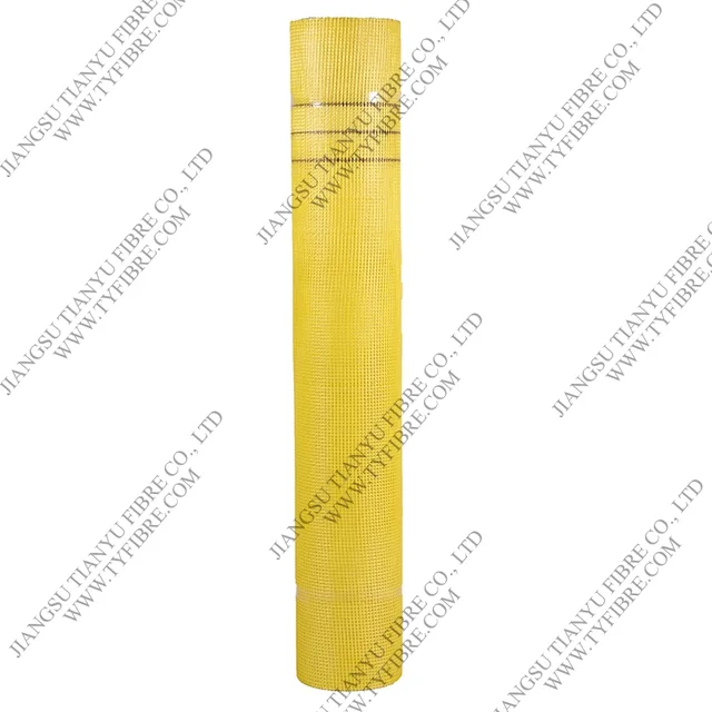Fiberglass Mesh with Lines (Three black Lines， Red middle lines, etc.)