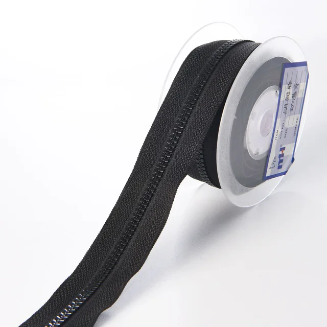 #5 Plastic Zipper Long Chain, Zipper Roll