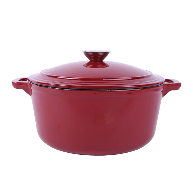 Enamel cast iron cookware