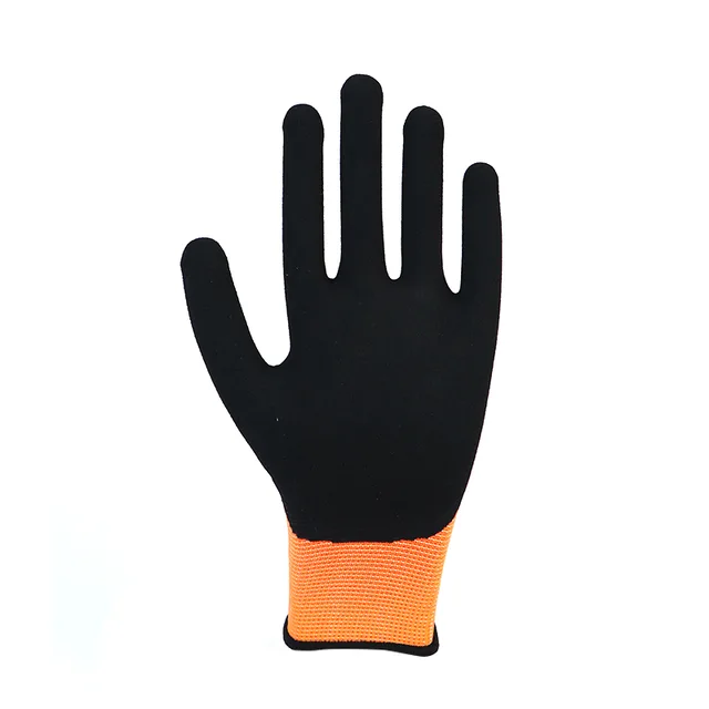 Glove Sandy-13g Polyester Shell Nitrile Coated, Sandy Finish Working Gloves