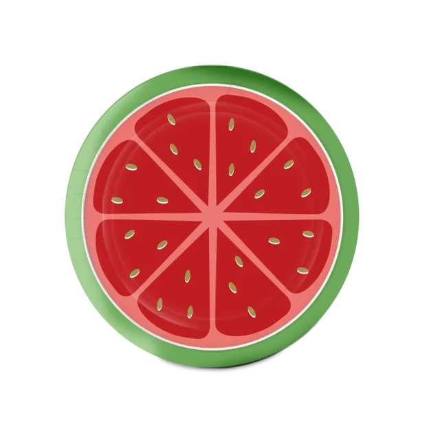 Summer fruit Party Supplies Paper plate