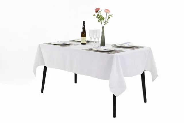 Spun polyester tablecloth