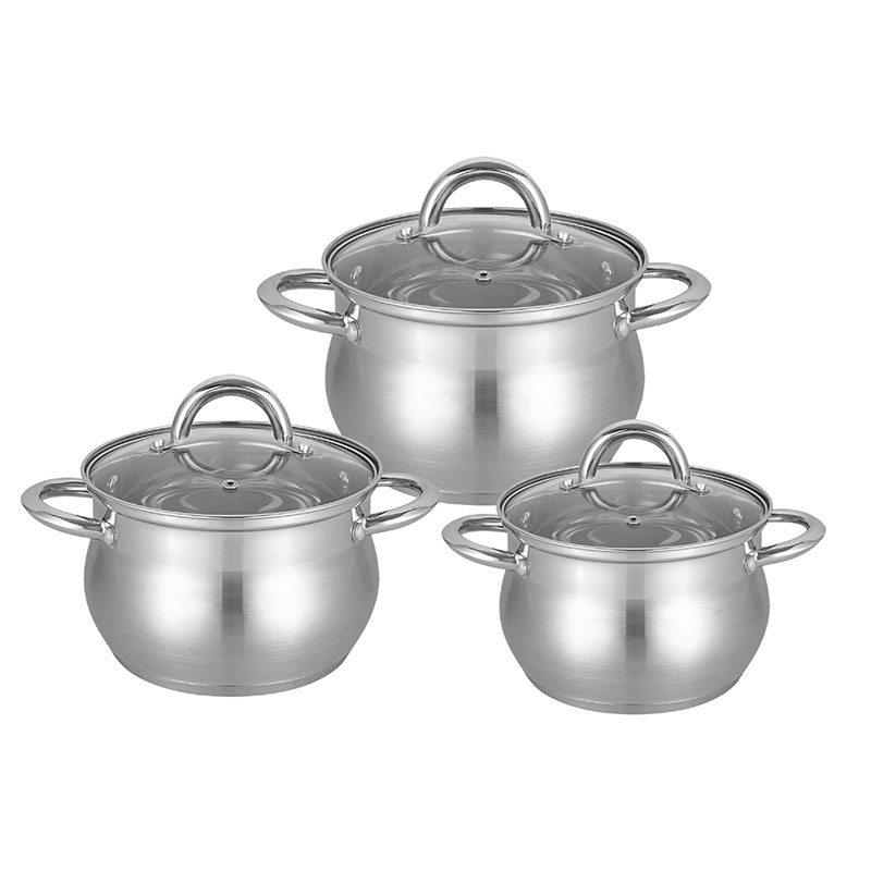 Stainless steel cookware set