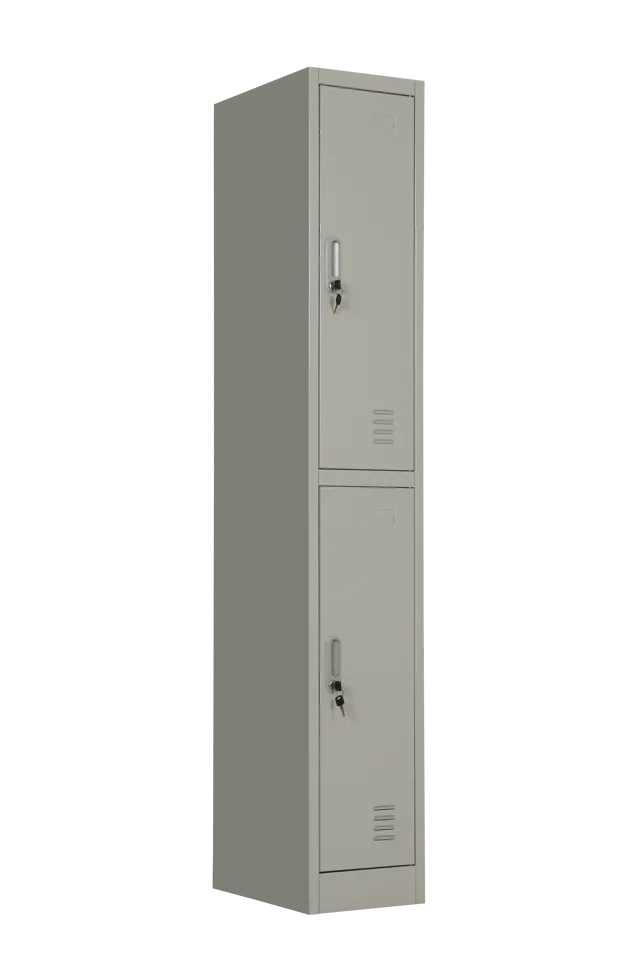 2 door steel locker