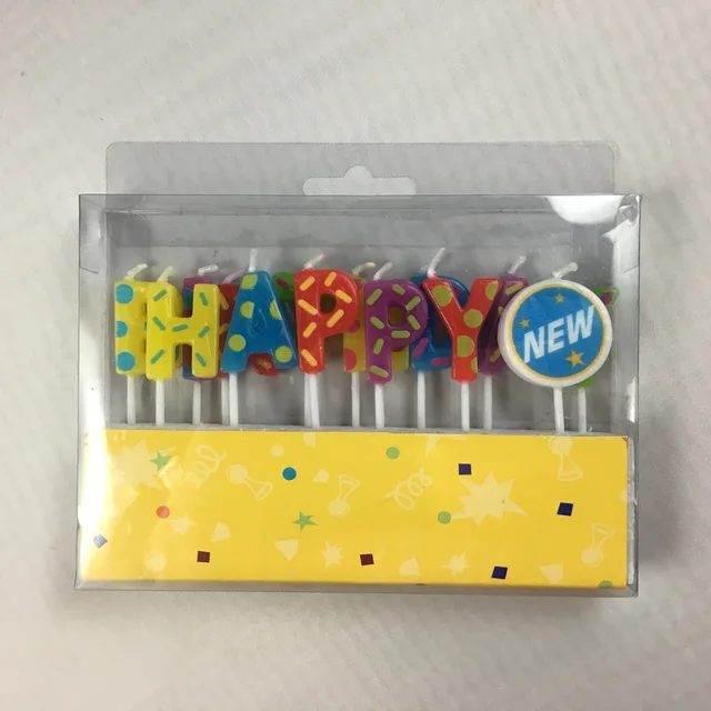 Letter candles