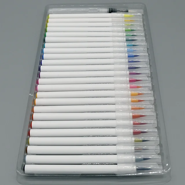 Watercolor Pen，High Quality Factory Customized Package Wholesale，OT-802-2 (24+1)