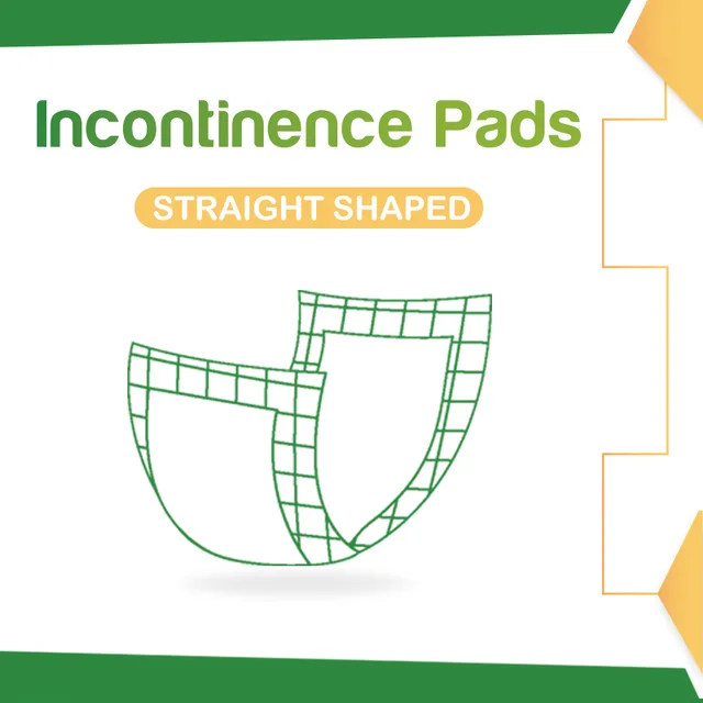 Adult Incontinence Pads - Straight Shaped