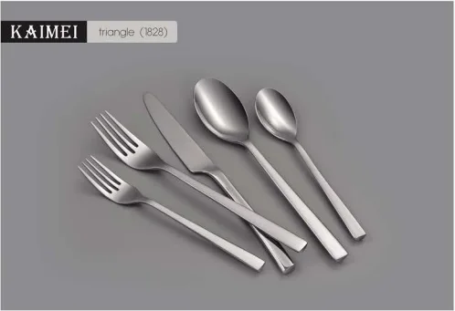 High Quality Stainless Steel Cutlery Set Stainless Steel Flatware Tableware Wholesale For Restaurant Hotel—Triangle(1828)
