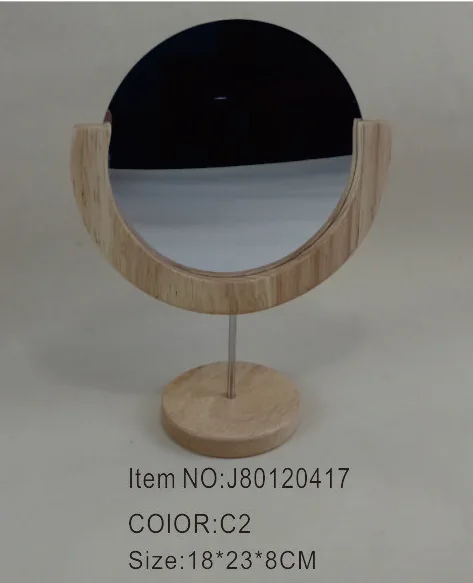 Rubber Wood Mirror