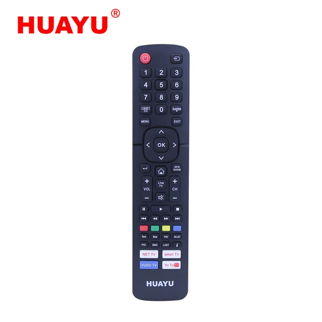TV Remote Control, Hisense TV Remote Control,universal Remote Control,learning Remote Smart Lcd LED TV Reomte, Huayu Reomte Control