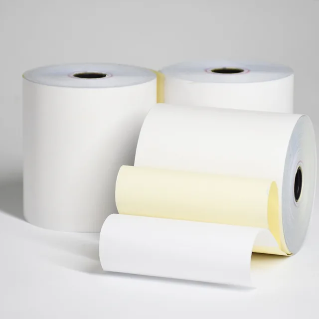 2 Ply Carbonless Paper Roll for cash register system