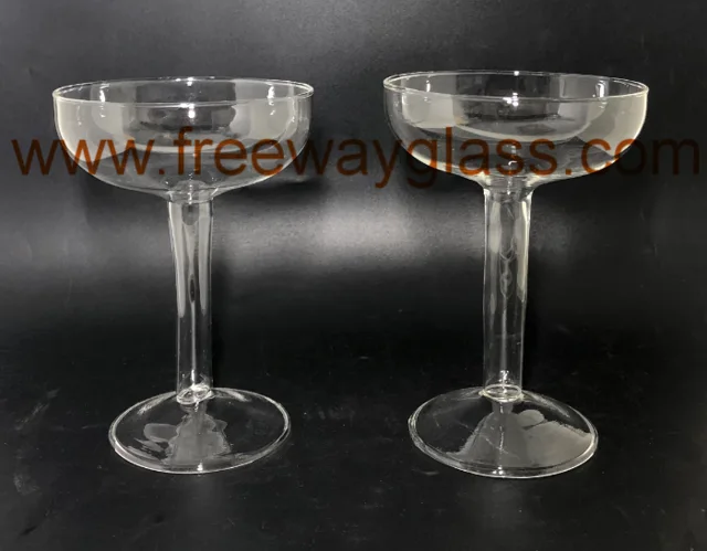 High Borosilicate Martini Cocktail Glass