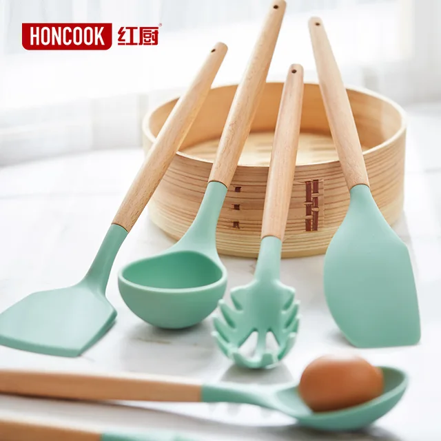 Silicone cooking set